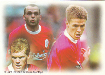 Montage (puzzle 4) Liverpool 1999 Futera Fans' Selection #76